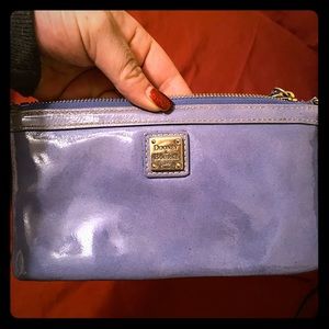Dooney & Bourke lavender wristlet